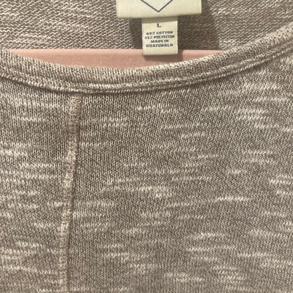 St John’s Bay Women’s Long Sleeve Jersey Knit Lightweight Sweater Top Size Large - Picture 5 of 5